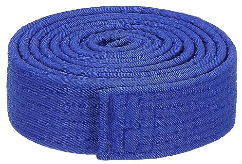 PATIKIL Taekwondo Farbe Rangliste Gürtel 1.5 x6.5Ft 2.0m Polyester Kampfsport Judo Karate Gürtel für Lehrpraxis Blau