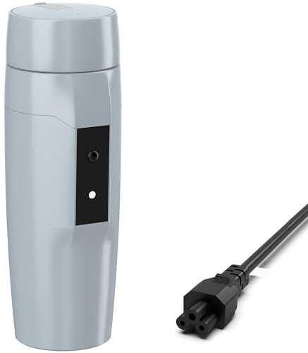 Bollitore elettrico portatile, piccolo bollitore elettrico da viaggio, 300 W, scaldabagno rapido, mini tazza da caffè elettrica per alberghi/uffici/camper, spegnimento automatico e riavvio
