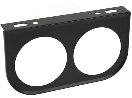 52MM Universel Métal Auto Mètre Mont Tableau Gauge 2in Titulaire Support Dash Pod pour Véhicules (BLACK)