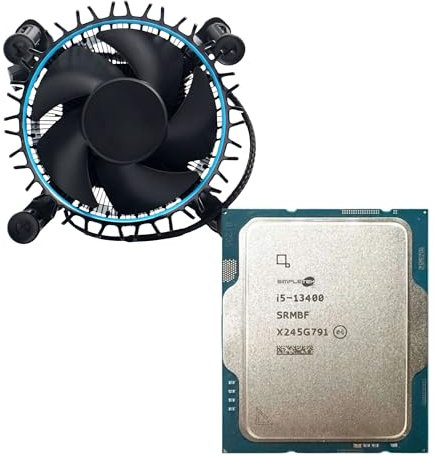 SIMPLETEK - Processore CPU i5-13400 (LGA 1700) - 10 Core/16 Thread a 4.60GHz | Gaming e Produttività | Dissipatore incluso (Senza Scatola)