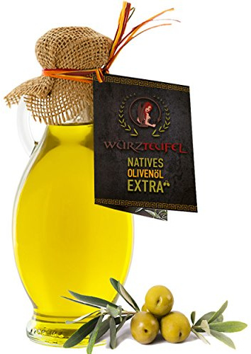 Olivenöl, Natives, Extra Vergin Olivenöl aus Griechenland. Ungefiltert. Kaltgepresst. Traditionelle Herstellung im Familienbetrieb. AMPHORE IRGIZIA - Flasche 250ml.