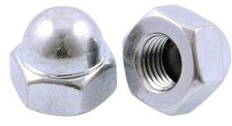 Hutmutter M10 x 1.25 Verzinkt 2 Stück