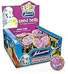 Johnsons Bulk Box Treat 2 Eat Seed Bells For Canaries 1x27