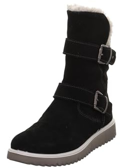 Superfit Mädchen Lora Warm Gefütterte Gore-tex Schneestiefel, Schwarz 0200, 38 EU