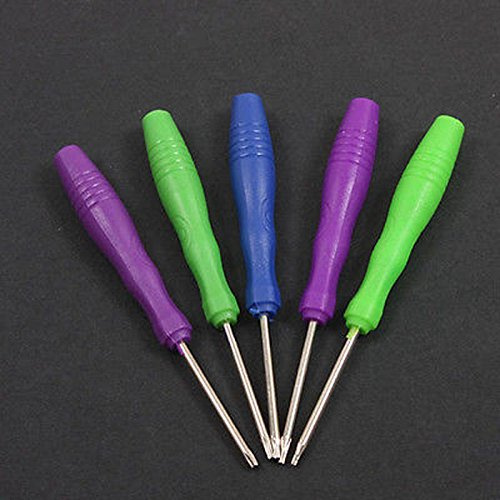 2016 Nouvelle arrivée 5 en 1 de précision Torx kit de réparation Outil à Main Tournevis T2 T3 T4 T5 T6 pour téléphone Hot vente
