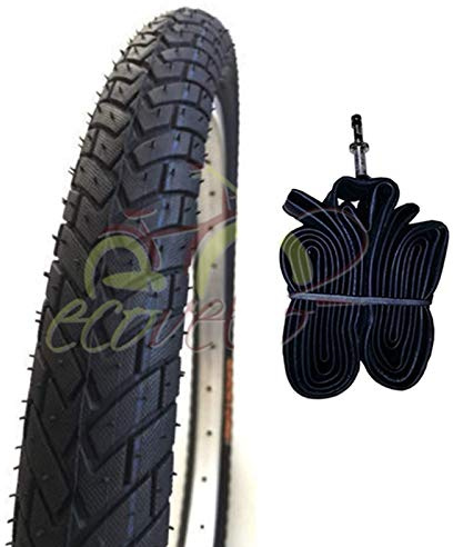 Pneu 1 Noir + 1 chambre à air 20 x 1.95 (54 – 406) vélo vélo BMX & Free Style