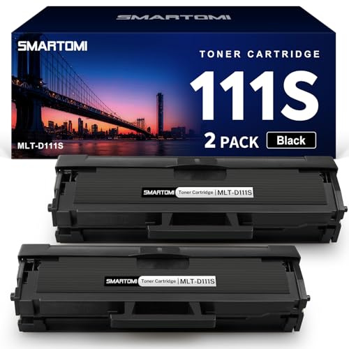 MLT-D111S Sostituzione Compatibili per Samsung D111S 111S 111L MLT-D111L Toner per Xpress SL M2026W M2026 M2070FW M2070 M2070W M2070F M2020 M2020W M2021 M2021W M2071 M2071W M2078W (Nero, 2-Pack)