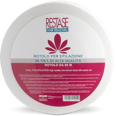 RESTASE | Rotolo Epilazione da 90 metri, in Materiale Tessuto Non Tessuto