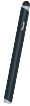 Hama - Kapazitiver Mini-Stift für Tablets und Smartphones (einfach zu bedienen, vermeidet Fingerabdrücke auf dem Bildschirm), zufällige Farbe zwischen Silber/Blau/Gelb, verschiedene Modelle, 1 Einheit