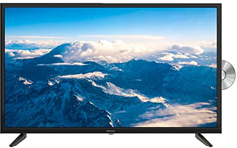 EMtronics 32 Inch HD Ready 720p LED TV with Built-in DVD Player and Freeview