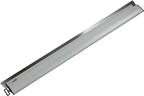 Toolty Skimming Spatula - Finishing Trowel - 1000 mm (39.37 inch) - Stainless Steel Blade - with PVC Handle - for Finishing and Smoothing - DIY - TLTY-4848