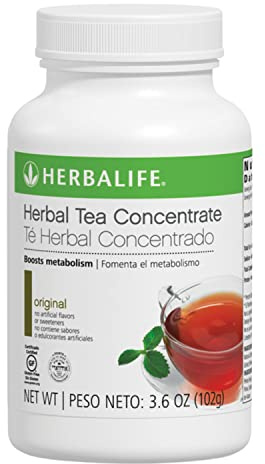 Original Herbal Tea Concentrate by HERBALIFE: Gluten-Free, Kosher Certified, and No Artificial Flavors or Sweeteners - 3.6 Oz. (102g)