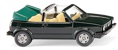Wiking 0046 05 H0 PKW Modell Volkswagen Golf I Cabrio, dunkelgrün