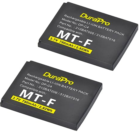 DuraPro 2Packs Battery Akku Compatible for AVM Fritz!Fon C5 / C4 / M2 / MT-F Motorola MOTOFONE F3, EM325, M325, EM25, 12BAT006, 312BAT016