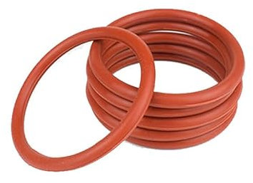 Roter O-Ring aus Silikonkautschuk, Dicke 1/1,5/2/2,4/3/3,5/4/5 mm, Außendurchmesser 31–40 mm, Dichtungsring, hitzebeständig, O-Ring-Dichtungen, Dichtungen, Außendurchmesser 40 mm, 20 Stück, CS 3,5 mm