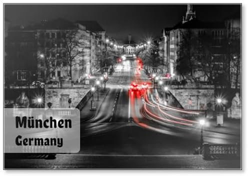 Kühlschrankmagnet München Design 1