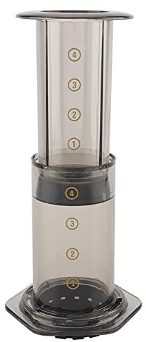 Gsycle Macchina per caffè portatile, kit per caffettiera per caffè espresso Macchina per caffè espresso manuale Kit per caffettiera da campo