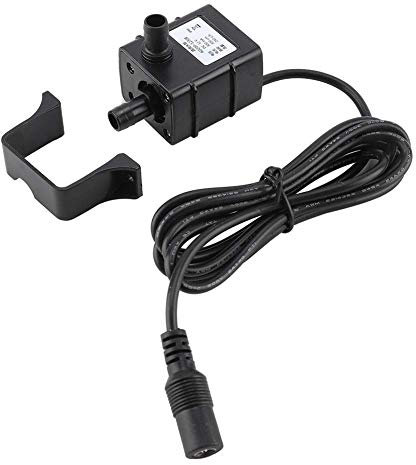 OPPWONG DC Wasserpumpe, Mikrobürstenlose Pumpe 12 -V -Wasserpumpe Brunnenpumpe DC12V Ultra Leise Bürstenloser Motor Taucherpool -Wasserpumpe für Fountain Pool Teichhöhe Aquarium Aquarium