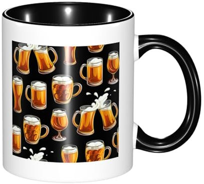 YXDVPALNE Beer Glass, Ceramics Mug Tea Cup Coffee Mugs Ceramic Cup 330 ml
