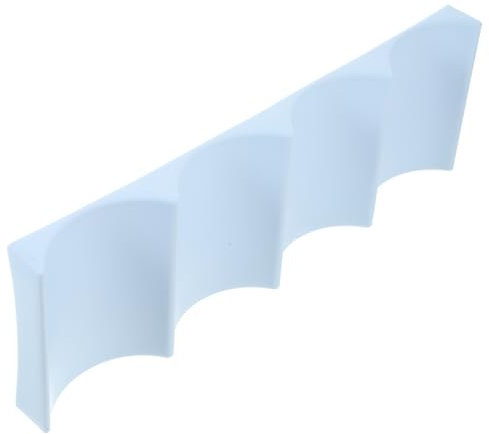 LIFKOME Portabottiglie in Plastica Impilabile Per Vino Tappetino Scanalato Antiscivolo, Supporto Da Banco Compatto Per Bottiglie, Adatto a Frigoriferi Portatili e Mobili Da Cucina