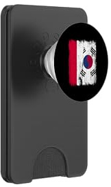 Poland South Korea Half Flag Polish South Korean PopSockets PopWallet for MagSafe
