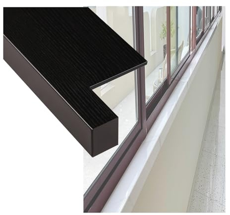 LVLDAWA Cubierta Alféizar Personalizable, Tablero Repuesto para Alféizar Ventana Texturas Fácil Limpieza, Placa Protectora para Bordes Ventanales para Decoración Hogar