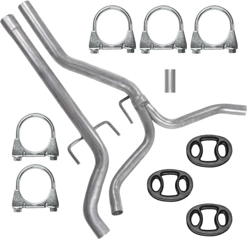 POLMOstrow Auspuff für Opel Vectra 3 III C 2003-2009 | Abgasrohr, Motoren: 2.0 T | Fließheck, Limousine