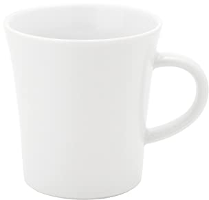 KAHLA Update Henkelbecher 0,30 l weiß | weiße Kaffeetasse aus Porzellan