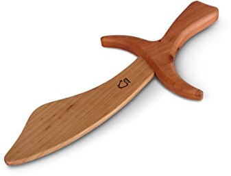BestSaller 1141 Piraten Entermesser aus Holz, 28cm lang, Natur (1 Stück)