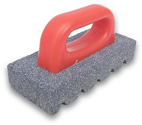 Marshalltown Betonschleifer, Ziegelreibe mit 20er Körnung, für Betonbauer, Fliesenleger, Estrichleger und Trockenbauer, Grösse: 203x89x38 mm, schwarz, RB194