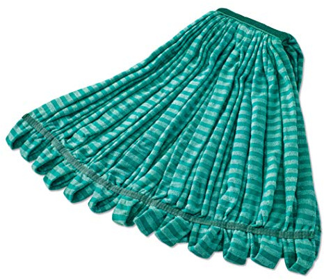Rubbermaid Commercial FGT81306GR00 - Mopa de microfibra para pies, tamaño grande, color verde