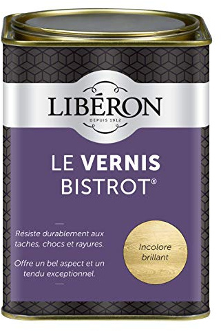 Libéron Vernis bistrot pour meubles et objets, Brillant, 1L