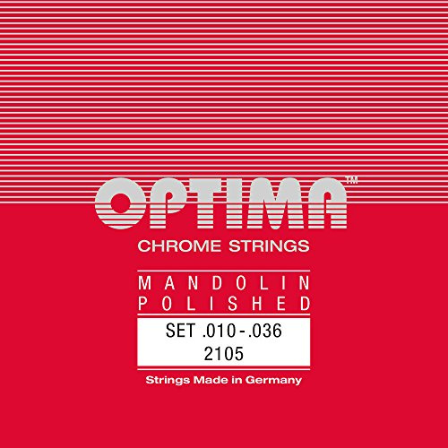 Jeu de cordes Optima Mandoline Chrome polished 2105