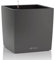 LECHUZA Cube Premium 30 Antracita Metalizado 16463
