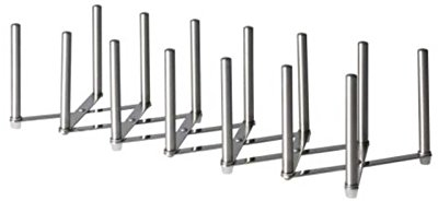 LochnerShop Deckelhalter/Spare Rib Halter Variera BBQ Smoken Grillen - Metall - Rack - Regal - Küchenorganisation, Grillzubehör - Medium