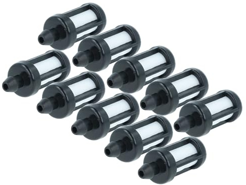 vhbw 10x Kraftstofffilter kompatibel mit Stihl 056 S | 056 M, 051 QR, 075, 076, 056, 070 Gartengeräte z.B. Motorsäge Motorsense