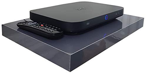 Optimal Products High Gloss Floating Media Shelves Shelf For DVD SKY BOX TV AV Xbox Wall Mounted Kit Unit MDF (GREY GLOSS FINISH)