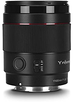YONGNUO YN85mm F1.8S DF DSM Mirrorless Full-Frame Gran Apertura Monte Y Objetivo Lente AF/MF Autofocus Compatible con Sony