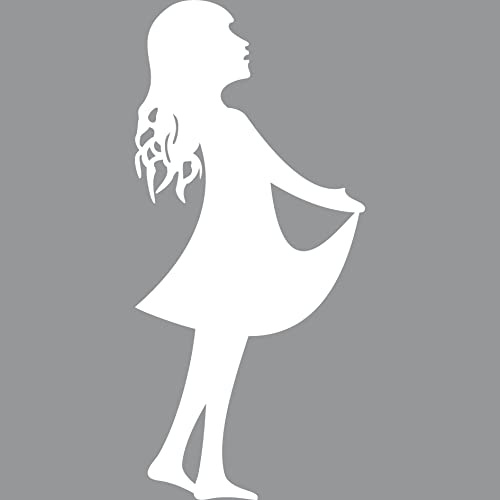 GreenIT 50 cm Sticker Tattoo Star Catcher Car Window Decorative Film Shop Window Christmas (White)