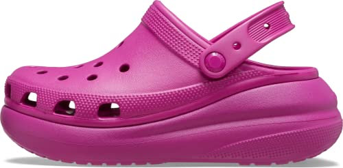 Crocs Sandalias Tipo Zueco clásicas Unisex, Fucsia Fun, 11 UK