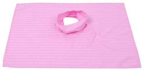 HAKIDZEL Massage-liege-abdeckung mit Gesichtslöchern Atmungsaktives Spa-bettlaken mit Öffnung Hochwertige Satin-massagebettauflage für Salon und Praxis Einfaches und Langlebiges Design