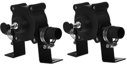 HOMSFOU 2pièces Pompe à Transfert De Liquide Électrique Avec Perceuse Pompe Auto-primante Pour Eau Et Huile Portable Pour Maison Et Jardin
