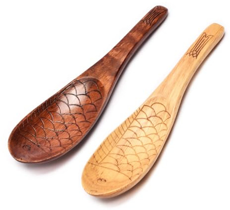2 cucharas de madera pequeñas, cucharas de madera de miel, cucharillas de miel, cucharas de miel, cucharas de cocina, cubiertos de madera, para chocolate caliente, miel, cucharilla de café, accesorios