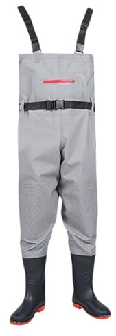 Wathose Floating Tuta per Norvegia Uomo Donna – Pantaloni da Pesca Durevole Adulti Traspirante Stivali Integrati Gli Amanti della Pesca Acqua Fredda Pesca Campeggio Crosswater Neoprene Taglia 36-47
