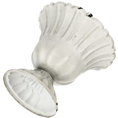 BESPORTBLE Wrought Iron Goblet Vase for Flower Arrangements Outdoor Decorative Planter for Office Home Desktop Decor Chic Vintage Style