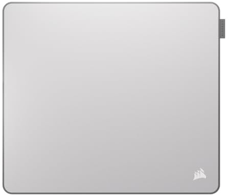 Corsair MM PRO Control Cloth Large Gaming Mouse Pad – Grey | Esports-Tuned Surface for Precision & Micro-Adjustments, 4mm Thick Non-Slip Base, Durable Stitched Edges