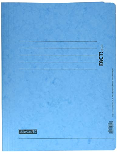 BRUNNEN Schnellhefter FACT!plus | A4, Füllhöhe: 10 mm, hellblau