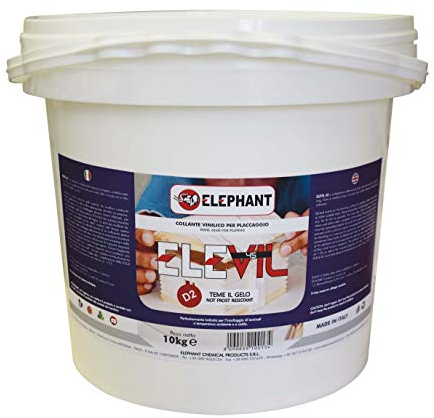 S.I. Sviluppo e Investimenti srl | 10 kg Vinylkleber für allgemeine Anwendungen ELEVIL45 - Professioneller Holzkleber