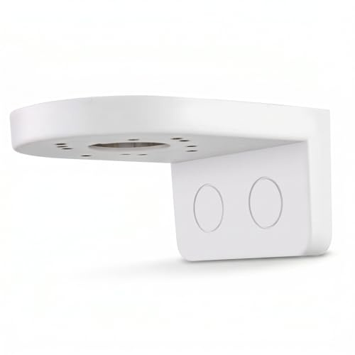 Topiky Soporte de cámara Domo, CCTV Universal en Forma de L Soporte de Soporte de Montaje en Pared de plástico para cámara Domo ABS,
