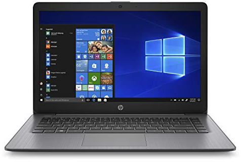 HP Stream 14-inch Laptop, Intel Celeron N4000, 4 GB RAM, 64 GB eMMC, Windows 10 Home in S Mode with Office 365 Personal for 1 Year (14-cb186nr, Brilliant Black) (9MV74UA#ABA)
